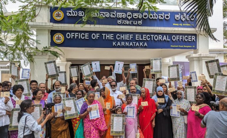 #GrowASpineOrResign: Citizens’ mass city-wide protest against inaction by ECI over PM Modi’s hate speech & suppression of voters rights during ongoing election