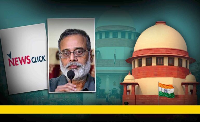 After spending 7 months behind bars, Supreme Court declares the arrest and remand of NewsClick founder Prabir Purkayastha illegal!