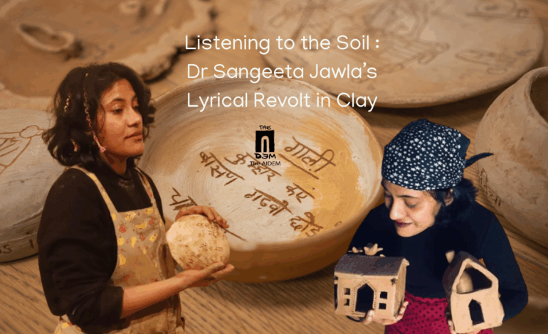 Listening to the Soil : Dr Sangeeta Jawla’s Lyrical Revolt in Clay 