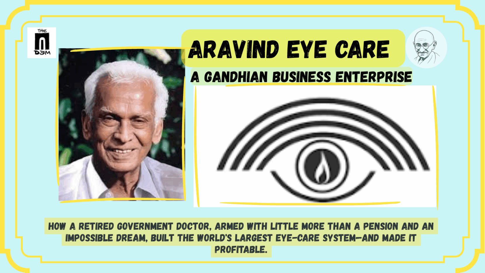 Aravind Eye Care – A Gandhian Business Enterprise