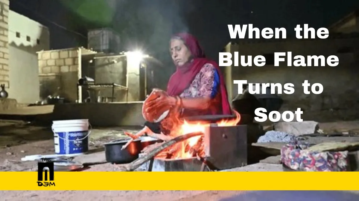 When the Blue Flame Turns to Soot