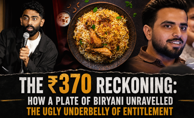 The ₹370 Reckoning: How a Plate of Biryani Unravelled the Ugly Underbelly of Entitlement
