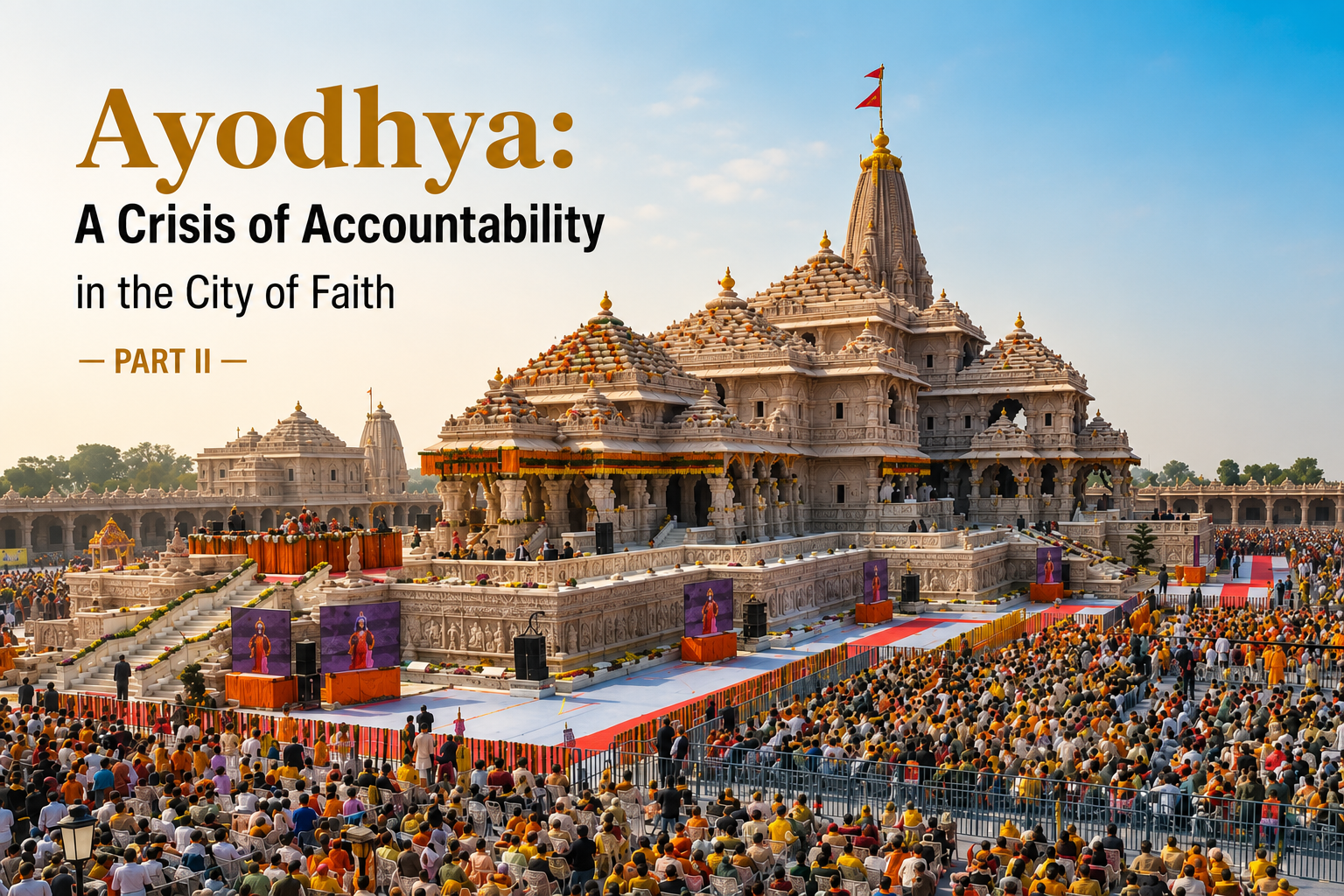 Ayodhya: A Crisis of Accountability in the City of Faith -PART II