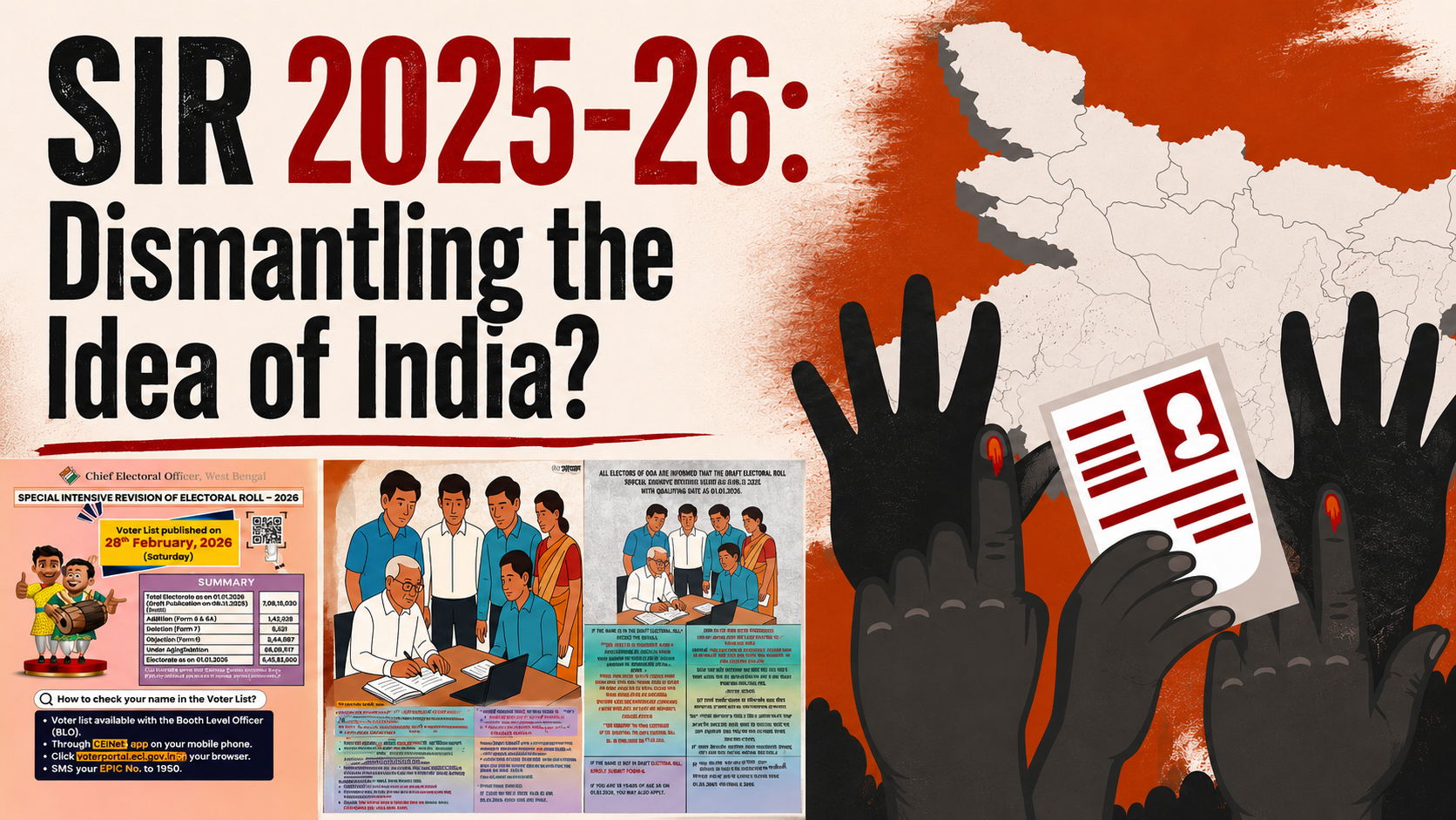 SIR 2025-26 and the Multidimensional Manoeuvres to Dismantle the Idea of India