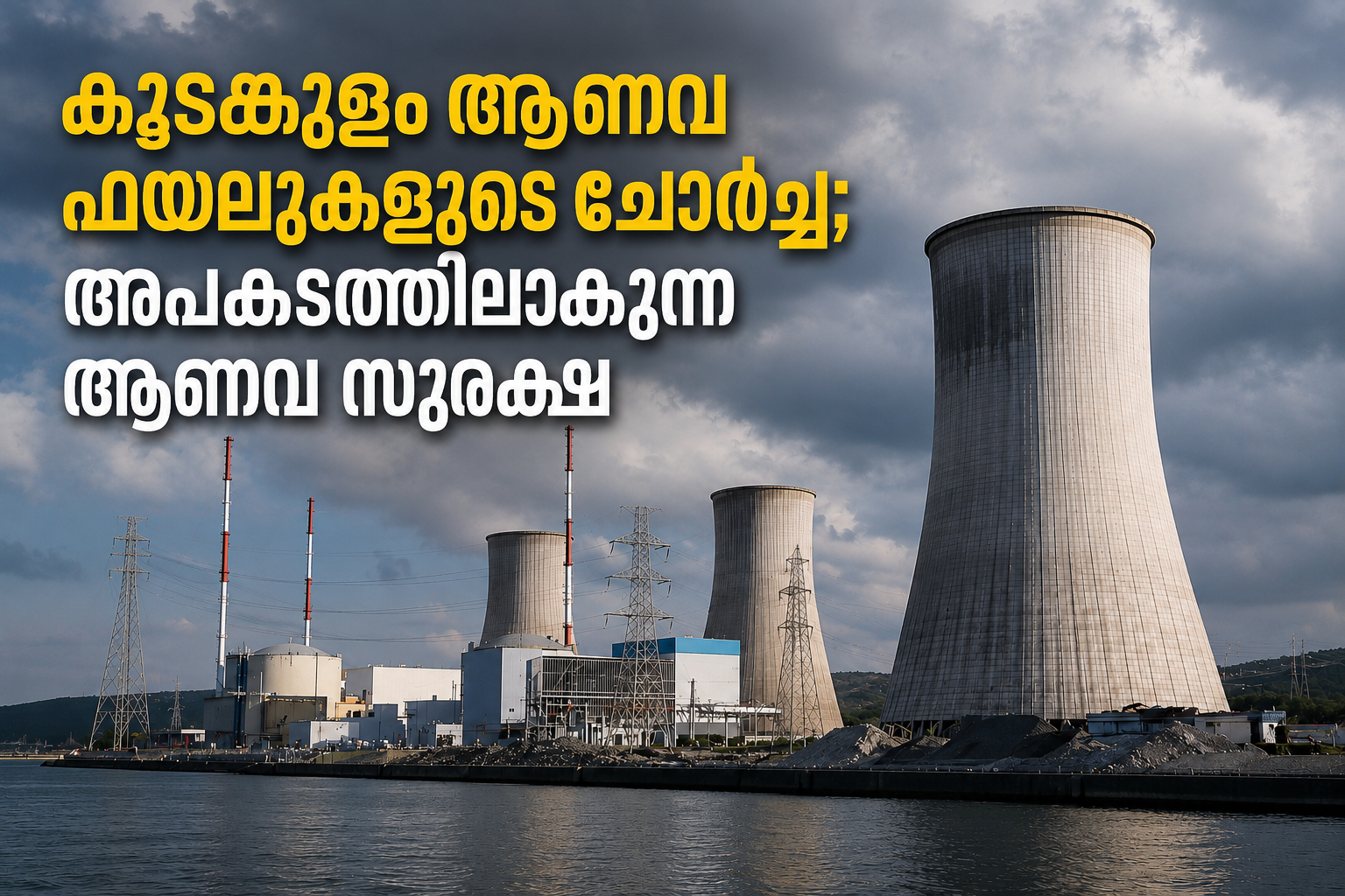 കൂടങ്കുളം ആണവ ഫയലുകളുടെ ചോര്‍ച്ച; അപകടത്തിലാകുന്ന ആണവ സുരക്ഷ