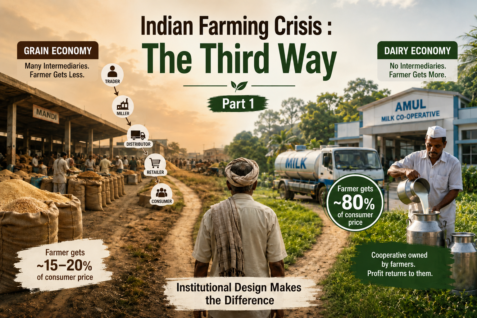 Indian Farming Crisis : The Third Way — Part 1