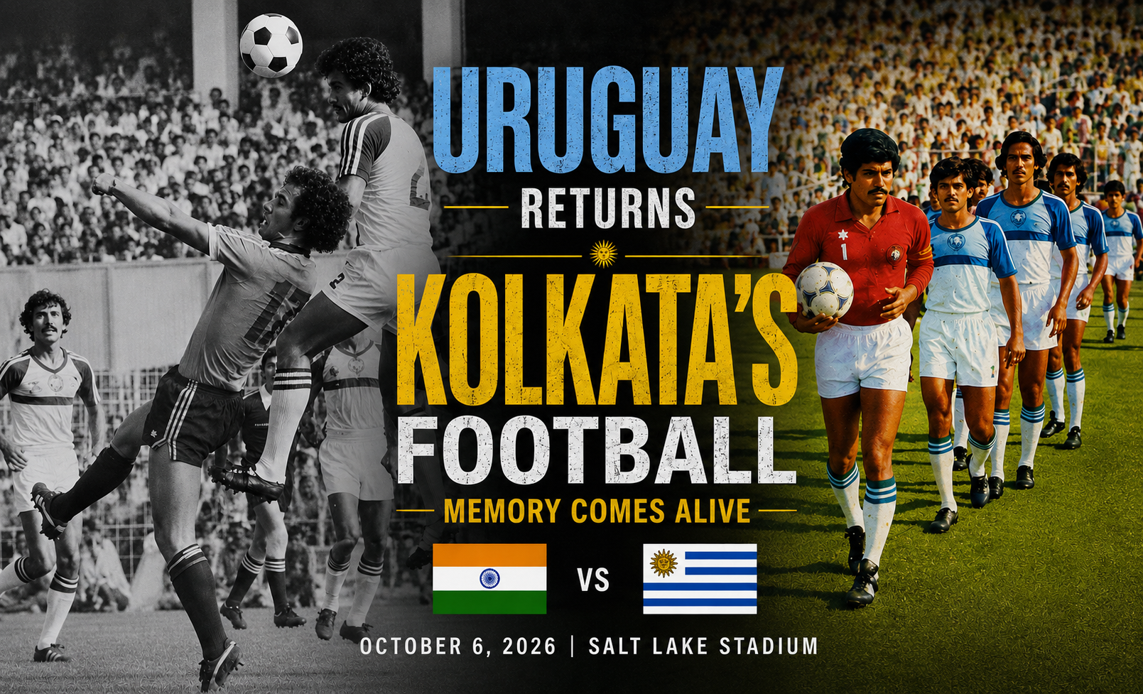 Uruguay Returns; Kolkata’s Football  Memory Comes Alive