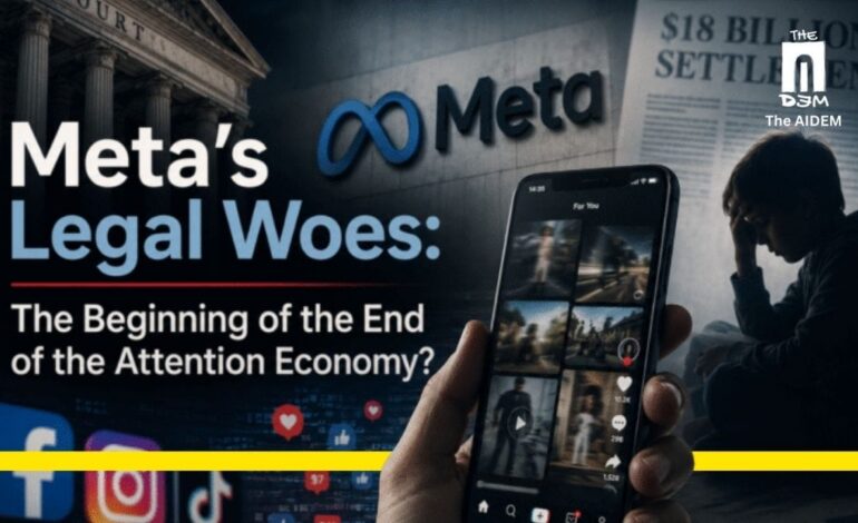 Meta’s Legal Woes: The Beginning of the End of the Attention Economy?