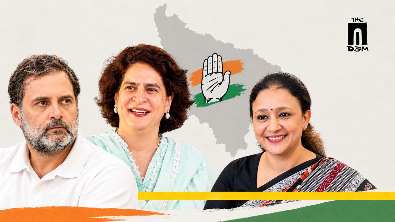 नए चेहरे, वही पुराना गणित: उत्तर प्रदेश में कांग्रेस का फेरबदल