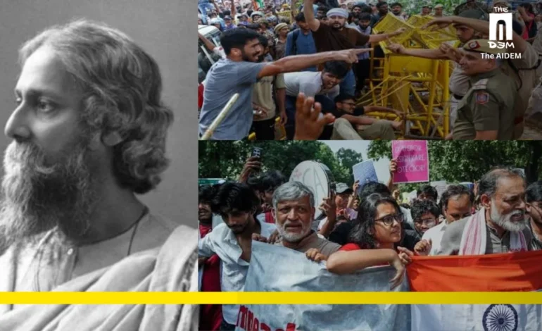 Stand in White Robes of Simplicity: Recalling Rabindranath Tagore’s Timeless Advice for Young Protesters