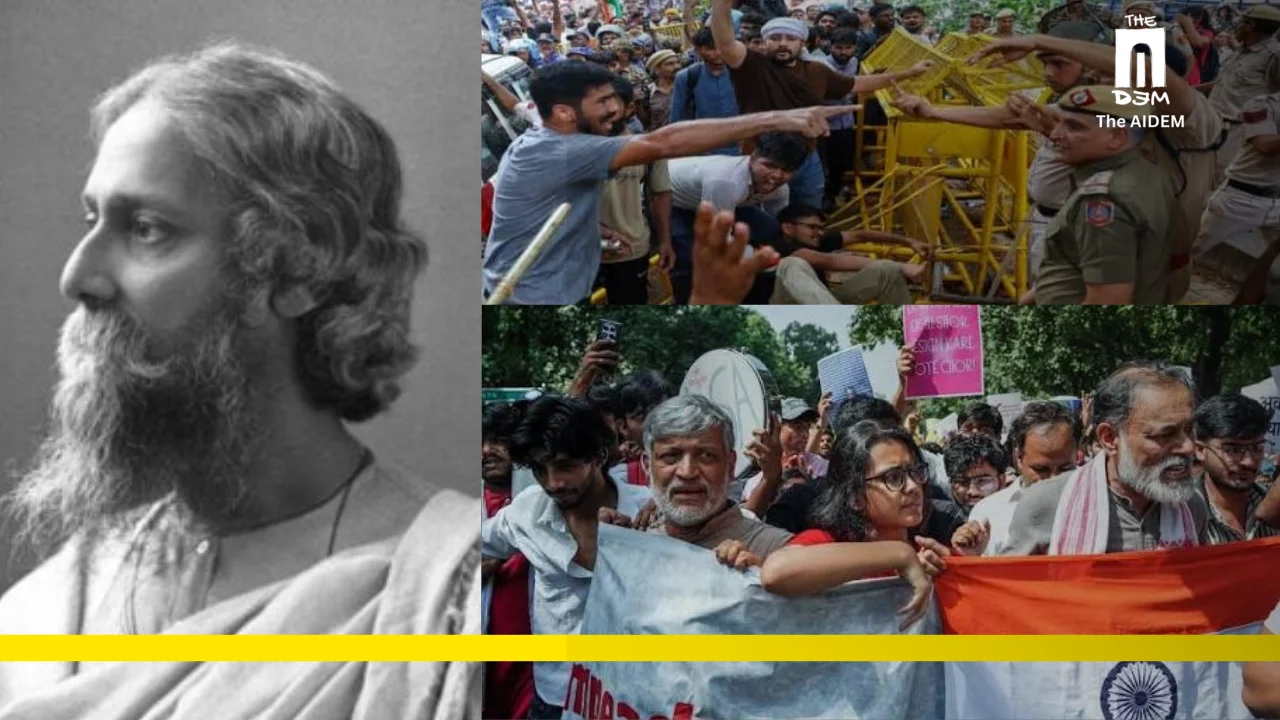 Stand in White Robes of Simplicity: Recalling Rabindranath Tagore’s Timeless Advice for Young Protesters