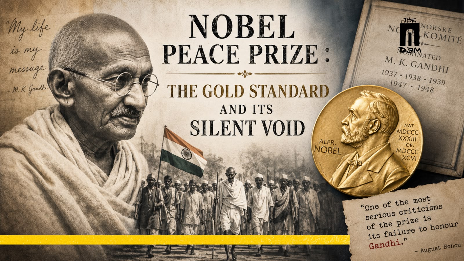Nobel Peace Prize : The Gold Standard and Its Silent Void